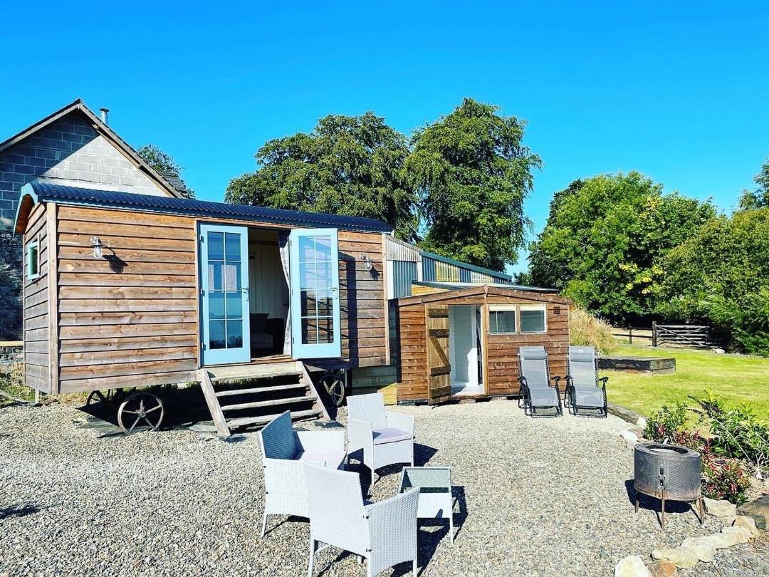 The Shepards Hut Apartment Llwyn-Dafydd Exterior foto
